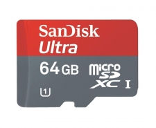 SanDisk Ultra MicroSDXC Class 10 UHS-I Memory Card 64GB