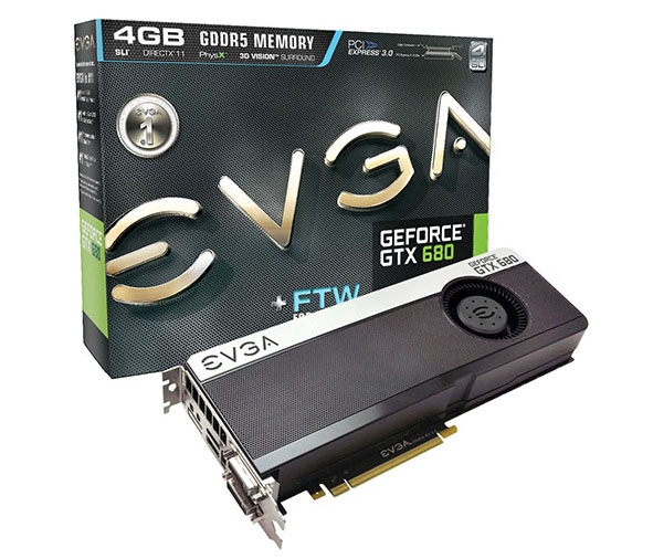 EVGA GeForce GTX 680 4GB FTW