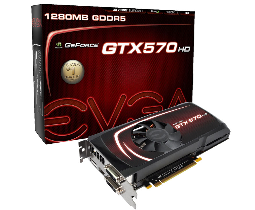 EVGA GeForce GTX 570 HD