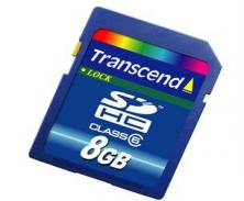 Transcend 8GB SDHC Card