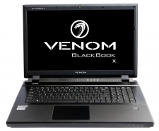 Venom BlackBook X (H021X09) - World's Most Powerful Notebook Midnight Edition Image