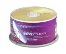 BenQ 700mb/80min CD-R Spindle of 50 Image